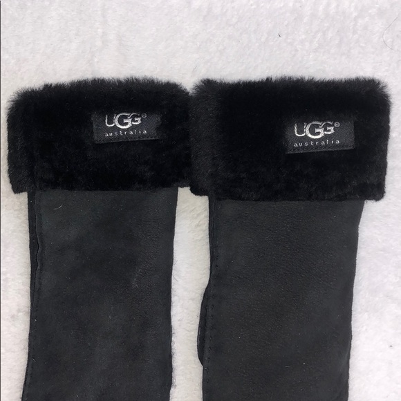 NWOT Ugg Turn Cuff Sheepskin Gloves (S) - Picture 3 of 5